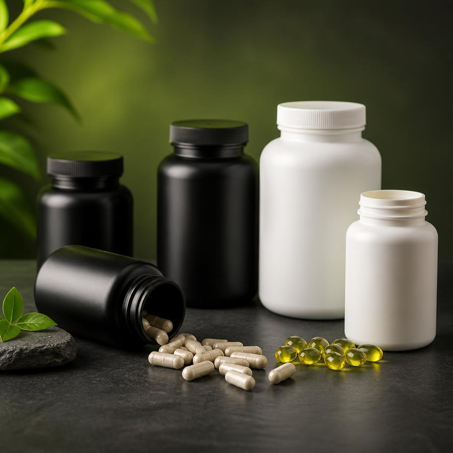 Packaging neutro de salud & wellness para marca privada